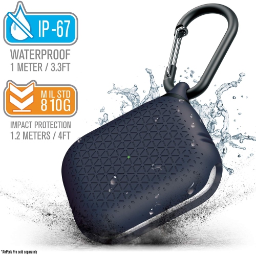 Waterproof Case for AirPods Pro 2nd Generation and AirPods Pro 1st Generation - and USB-C Charging