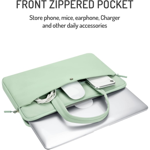 aYoung 13 Inch Laptop Protective Sleeve Carrying Case, Waterproof Soft Chromebook Notebook Cover Small Briefcase Bag