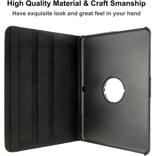 Étui pour Galaxy Tab 4 10.1&nbsp;po de Samsung - Étui-support pivotant à 360 degrés entièrement protecteur