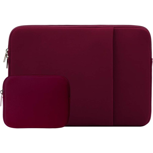 RAINYEAR MAKE LIFE  Rainyear 16 Inch Laptop Sleeve Protective Soft Case Padded Cover Carrying Bag With Front Pocket & Accessories Pouch
