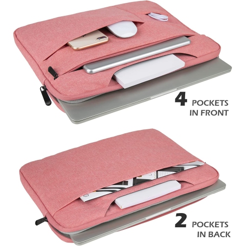 RAINYEAR Laptop Sleeve Case Compatible with 2022 2021 16 Inch MacBook Pro A2485 M1 Briefcase with Hidden Handle