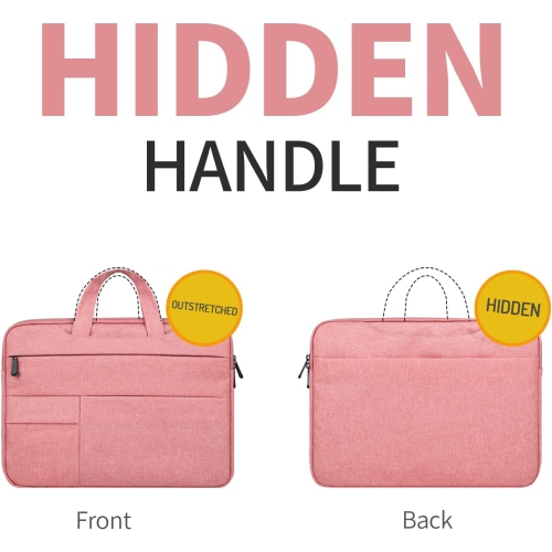 RAINYEAR Laptop Sleeve Case Compatible with 2022 2021 16 Inch MacBook Pro A2485 M1 Briefcase with Hidden Handle