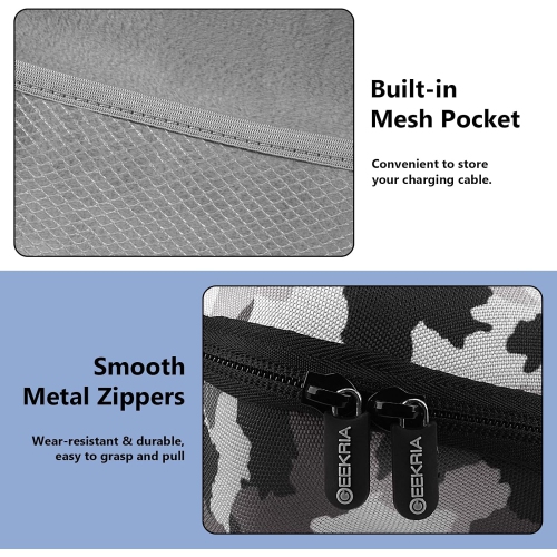 Travel Case Compatible with Switch Pro/RAZER V2 Pro/Victrix/Luna/Steam Controllers Carrying Case Gaming