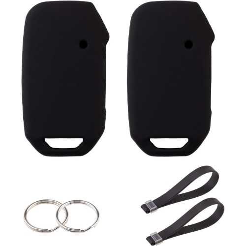 Étui pour porte-clés BE for KIA, protecteur pour porte-clés en silicone Accessoire pour voiture Kia compatible avec Ceed Cerato Forte NIRO Seltos