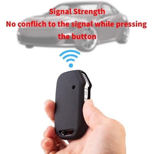 Étui pour porte-clés BE for KIA, protecteur pour porte-clés en silicone Accessoire pour voiture Kia compatible avec Ceed Cerato Forte NIRO Seltos