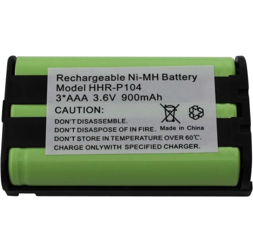 UL-104 Cordless Phone y for Panasonic HHR-P104A Equivalent