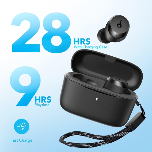 by Anker A20i True Earbuds, Bluetooth 5.3, App, Customized Sound, 28H Long Playtime,