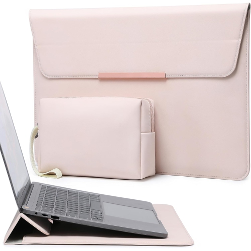 15 Inch Laptop Sleeve Case Cover with Stand Feature for MacBook Pro 15 2019-2016, MacBook Air 15.3/15 M3 M2 A3114