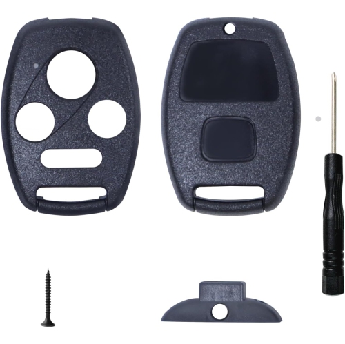 Key Fob Keyless Entry Remote Shell Case with Screwdriver fits for Honda 2003-2012 Accord / 2006-2013 Civic EX /