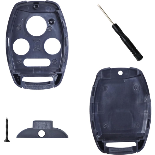 Key Fob Keyless Entry Remote Shell Case with Screwdriver fits for Honda 2003-2012 Accord / 2006-2013 Civic EX /
