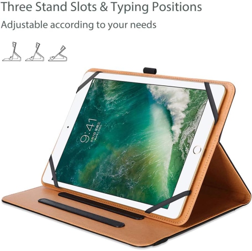 Universal Case for 9-10.1 inch Tablet, Stand Folio Universal Tablet Case Protective Cover for 9" 10"