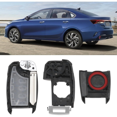 Folding Replacement Key Fob Cover Case Compatible with Kia Compatible with Sorento Keyless Entry Remote Control
