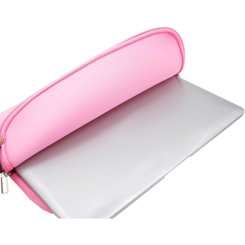 RAINYEAR 15.6 Inch Laptop Sleeve Protective Case Cover Carrying Bag with Accessories Pouch, Compatible with 15.6" Dell