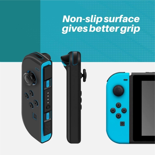 TNP Joycon Case for Nintendo Switch - Silicone Joy Con Case for Nintendo Switch & Switch O - Protective Switch
