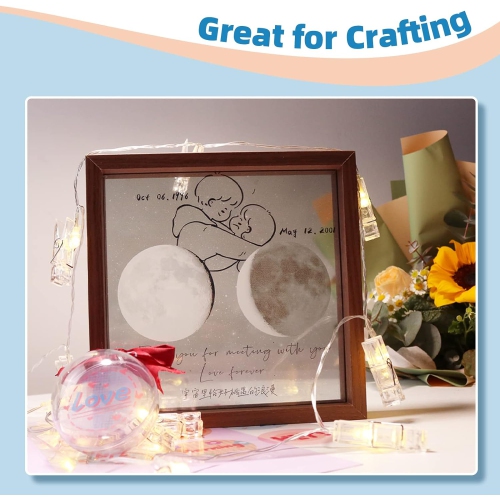 Inkjet Transparency Film OHP 50 Sheets 8.5x11 Arts Crafting Film Clear Overhead Projector Film 50 Pack for Inkjet