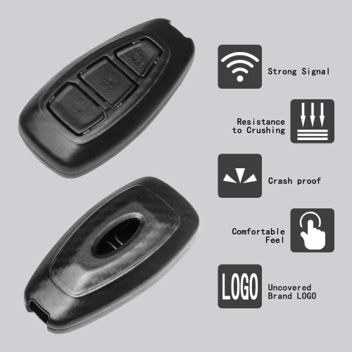 Smart Key Fob Personalized Case Protective Cover Compatible with Ford C-MAX Escape Fiesta Focus RS Fusion 3