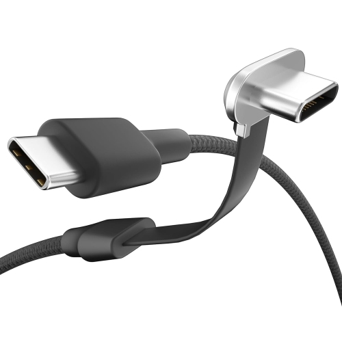 CANACHOICE  USB C Cable 10Ft (3M), 90 Degree USB C to USB C Cable, Flat USB C Cable for Gaming, 60W Type C Cable, Right Angle USB-C