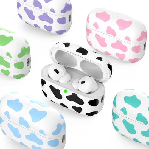 Matte Cow Print Case for Airpods Pro 2nd Generation Case Cover AirPods Pro 2 Hard TPU Protective Cover