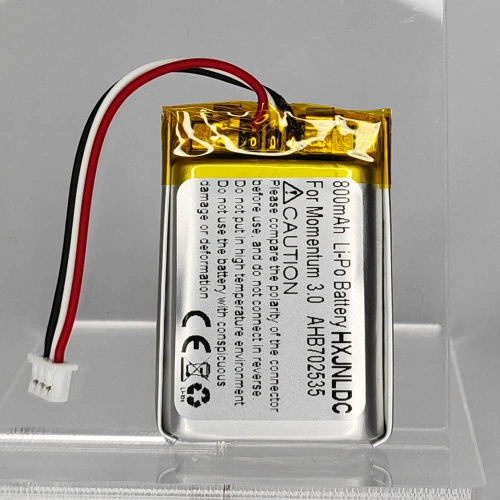 DC 3.7V 800mAh AHB702535PCT-01 Rechargeable Polymer Lithium y for Sennheiser Momentum 3.0 M3AEBT M3IETW