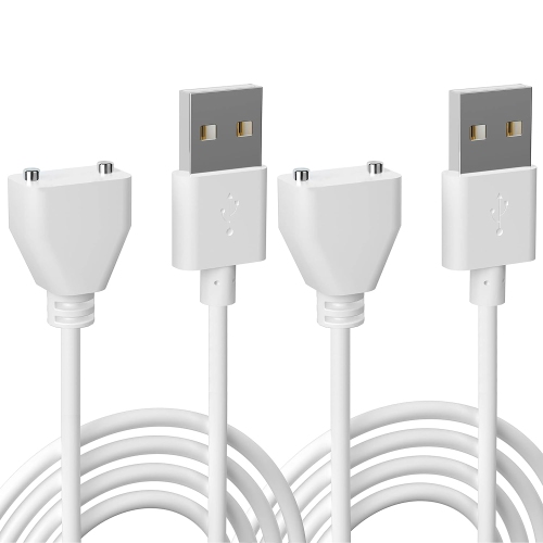 BICMICE  Magnetic USB Dc Charger Cable Replacement Charging Cord 2Pack-(10Mm/0.39Inch)