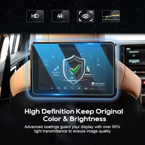 Voiture Double écran Protecteur d'écran TV arrière pour 2022+ K ia Carnival KA4 Accessoires automobiles