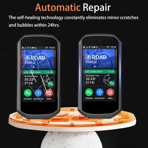 Compatible for Garmin Edge 1050 Screen Protector, [6 Pack] Full Coverage TPU Clear Film Compatible for Garmin