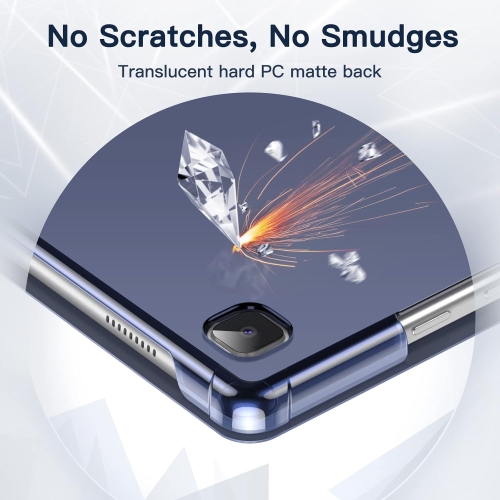 Case for Samsung Galaxy Tab A7 10.4-Inch 2020, NOT for Tab A7 Lite, Slim Translucent Back