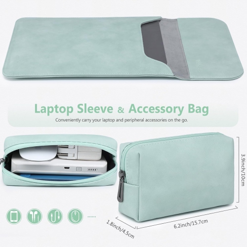 15 Inch Laptop Sleeve Bag for MacBook Air 15.3/15 M3/M2 Chip A3114 A2941 2023-2024, 15-inch Surface Laptop