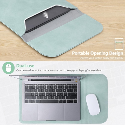 15 Inch Laptop Sleeve Bag for MacBook Air 15.3/15 M3/M2 Chip A3114 A2941 2023-2024, 15-inch Surface Laptop