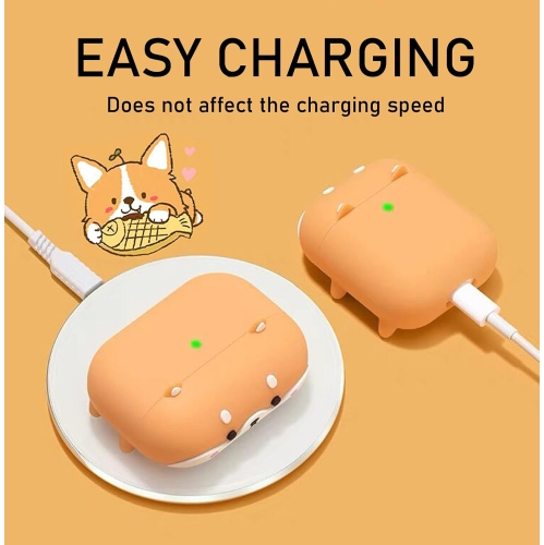 Cute Dog Case for Airpod Pro/Pro 2 Gen Cases 2022, Funny 3D Cartoon Kawaii Cool Air pods Pro 2nd Generation Silicone