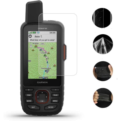 for Garmin GPSMAP 66st 66s 66i Screen Protector, HD Film Anti-Scratch Screen Protector for Garmin GPSMAP 66st