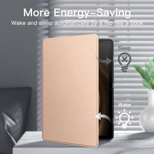 Case for Samsung Galaxy Tab S9 FE 10.9-Inch with S Pen Holder, Slim Folio Stand Protective Tablet Cover,