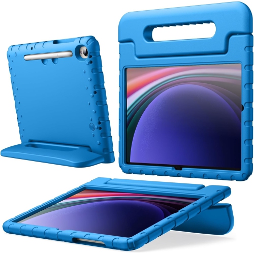 Kids Case for Samsung Galaxy Tab S9 11-Inch, Shockproof Lightweight Tablet Cover with Handle Stand, Support S
