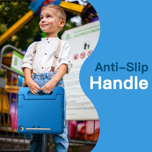 Kids Case for Samsung Galaxy Tab S9 11-Inch, Shockproof Lightweight Tablet Cover with Handle Stand, Support S