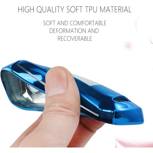 MAZDA Key Fob Cover with Keychain, Fit for 2/3/5/6/8 CX3 CX5 CX7 CX9 MX5