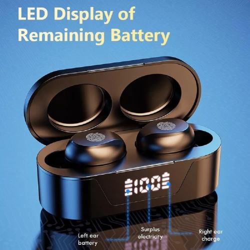 Premium Bluetooth Earbuds | 24H Playtime, Built-in , Ideal for Calls | Music & Active