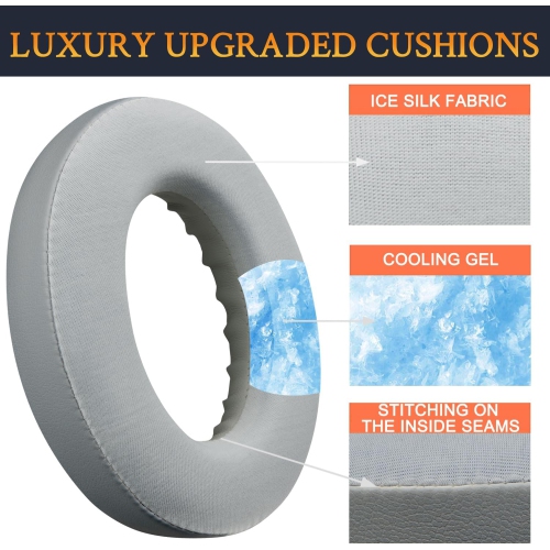 Cooling Gel Replacement Earpads for Bose 700 Headphones, Ear Pads Cushions with Softer