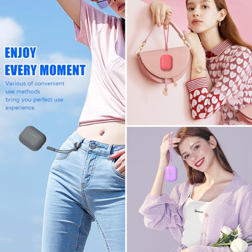 for AirPods Pro 2nd Generation Case Cover, Military Grade Anti-Fall Soft Silicone Shock-Absorbing for AirPods