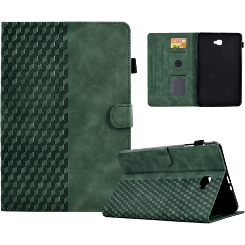 Samsung – Étui pour tablette Galaxy Tab A 10,1&nbsp;po 2016&nbsp;po, étui folio avec support en cuir PU à motif en relief avec [