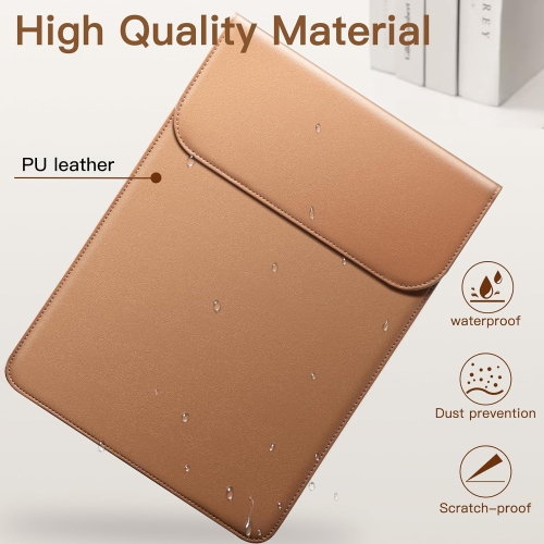 Slim Laptop Sleeve for MacBook Air 13-Inch M3 A3113 M2 A2681 M1 A2337 A2179 A1932, MacBook Pro 13-Inch M2 M1