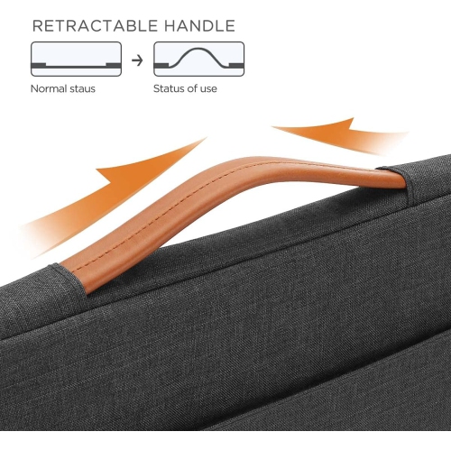 14 inch Laptop Sleeve case Notebook Shoulder Bag Protective Carrying Handbag for 15" Surface Laptop 6 5 4/14"