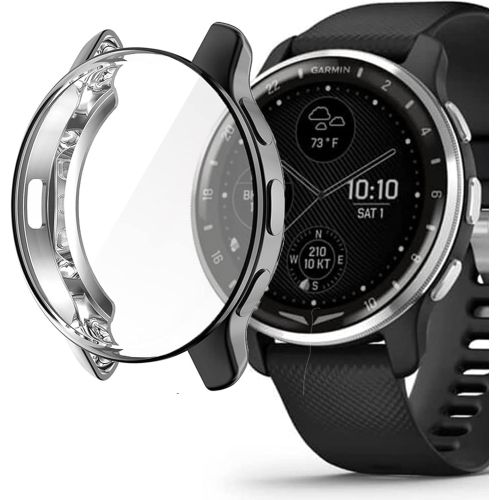 Compatible for Garmin D2 Air Case, All-Around Protective TPU Cover Screen Protector Case Cover