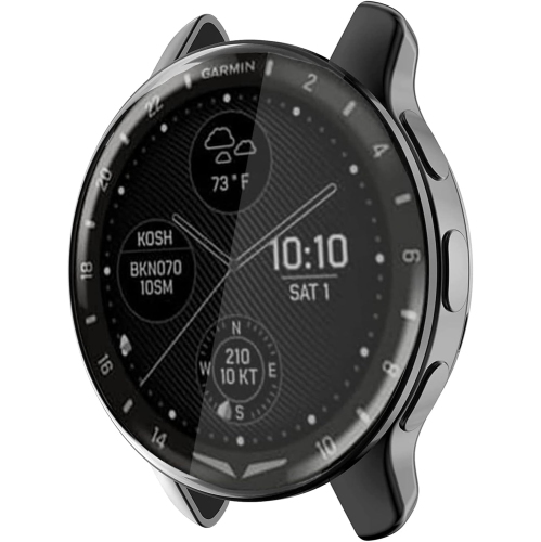 Compatible for Garmin D2 Air Case, All-Around Protective TPU Cover Screen Protector Case Cover