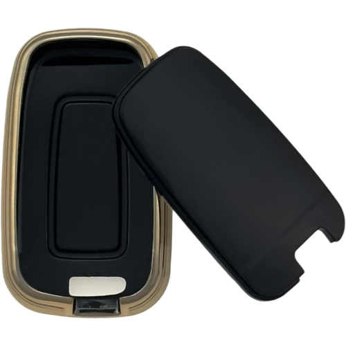 TPU Key Fob Cover Compatible with 2007-2017 Hyundai Azera Elantra GT Equus Genesis Santa Fe Tucson