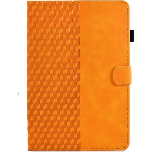 LONGGA  Lenovo Tab M10 Plus 10.6" 3Rd Gen 2022 Case, Pu Leather Embossed Pattern Stand Folio Tablet Cover With [