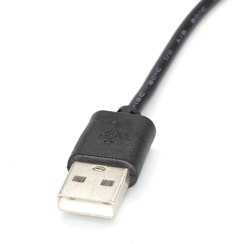 2 câble adaptateur d'alimentation USB à 3 broches et 4 broches pour ventilateur PC à tension 12&nbsp;V pleine vitesse