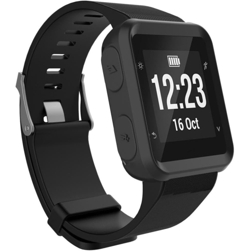 for Garmin Forerunner 35 Case, Silicone Case with Screen Protector for Garmin Forerunner 35 Watch