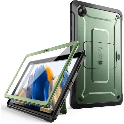 SUPCASE  for Galaxy Tab A8 Case With Stand (Unicorn Beetle Pro), [Built-In Screen Protector] Full-Body Ged Shockproof
