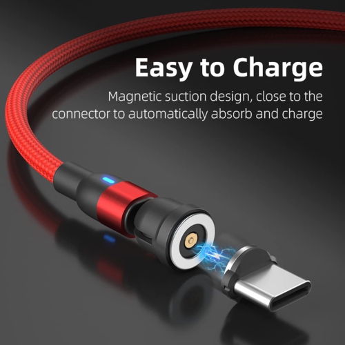 540° Rotation Magnetic Charging Cable, 3 in 1 Magnetic Phone Charger Cord Wire, Compatible with All Phone
