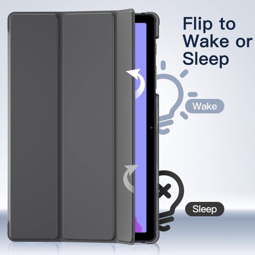 Étui pour Galaxy Tab A7 10&nbsp;po 4 de Samsung 2020, PAS pour Tab A7 Lite, mince dos translucide